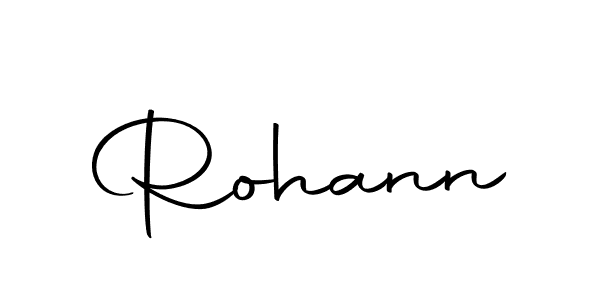 You should practise on your own different ways (Autography-DOLnW) to write your name (Rohann) in signature. don't let someone else do it for you. Rohann signature style 10 images and pictures png
