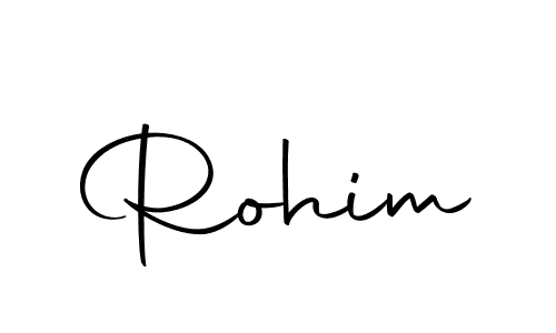 Make a beautiful signature design for name Rohim. Use this online signature maker to create a handwritten signature for free. Rohim signature style 10 images and pictures png