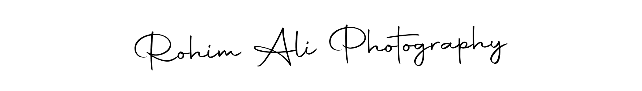 You can use this online signature creator to create a handwritten signature for the name Rohim Ali Photography. This is the best online autograph maker. Rohim Ali Photography signature style 10 images and pictures png