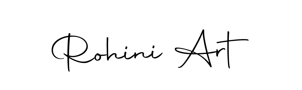 How to make Rohini Art signature? Autography-DOLnW is a professional autograph style. Create handwritten signature for Rohini Art name. Rohini Art signature style 10 images and pictures png