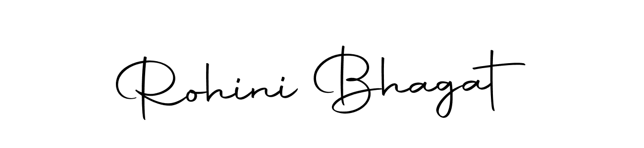 How to make Rohini Bhagat name signature. Use Autography-DOLnW style for creating short signs online. This is the latest handwritten sign. Rohini Bhagat signature style 10 images and pictures png