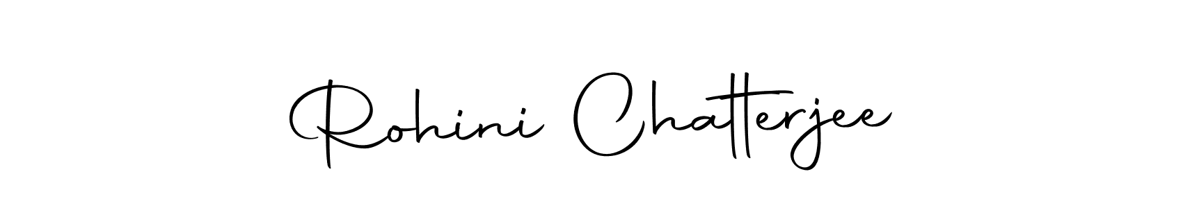 Make a beautiful signature design for name Rohini Chatterjee. Use this online signature maker to create a handwritten signature for free. Rohini Chatterjee signature style 10 images and pictures png