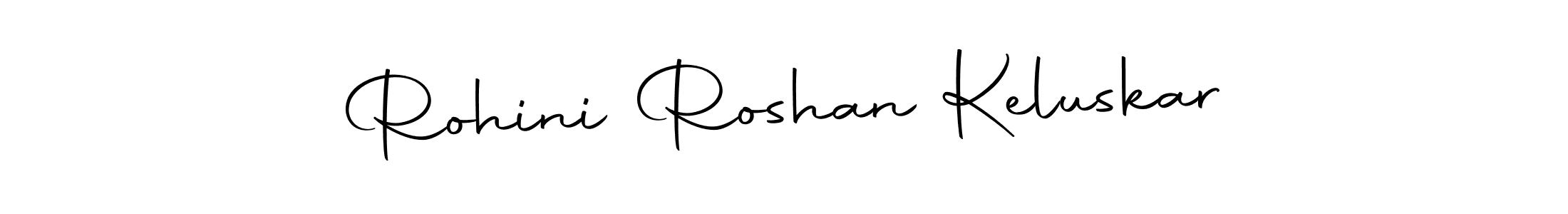 Also we have Rohini Roshan Keluskar name is the best signature style. Create professional handwritten signature collection using Autography-DOLnW autograph style. Rohini Roshan Keluskar signature style 10 images and pictures png