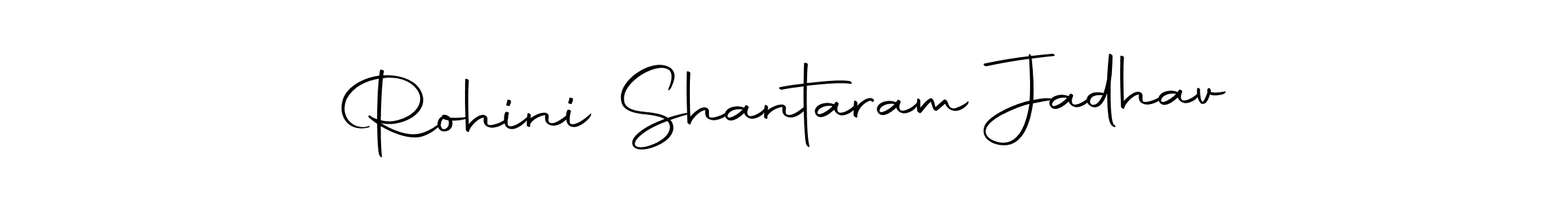Use a signature maker to create a handwritten signature online. With this signature software, you can design (Autography-DOLnW) your own signature for name Rohini Shantaram Jadhav. Rohini Shantaram Jadhav signature style 10 images and pictures png