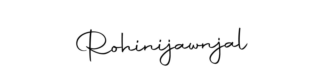 How to make Rohinijawnjal signature? Autography-DOLnW is a professional autograph style. Create handwritten signature for Rohinijawnjal name. Rohinijawnjal signature style 10 images and pictures png