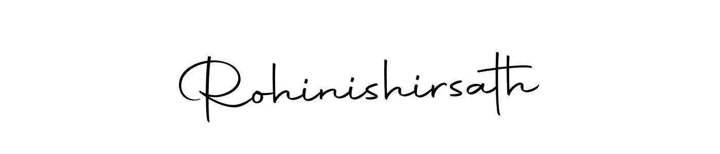 The best way (Autography-DOLnW) to make a short signature is to pick only two or three words in your name. The name Rohinishirsath include a total of six letters. For converting this name. Rohinishirsath signature style 10 images and pictures png