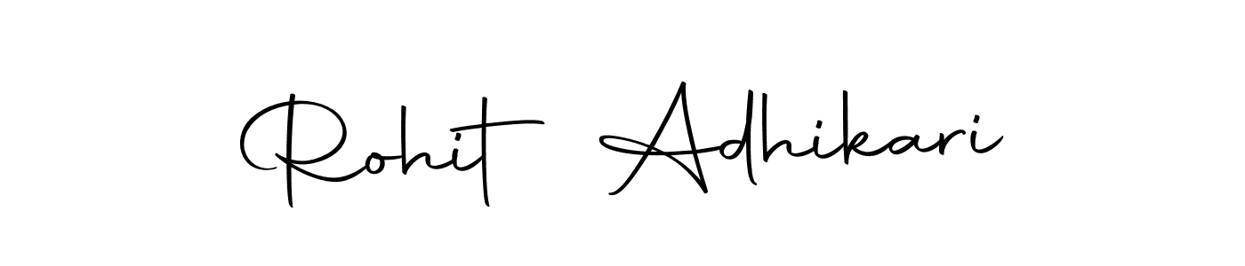 if you are searching for the best signature style for your name Rohit Adhikari. so please give up your signature search. here we have designed multiple signature styles  using Autography-DOLnW. Rohit Adhikari signature style 10 images and pictures png