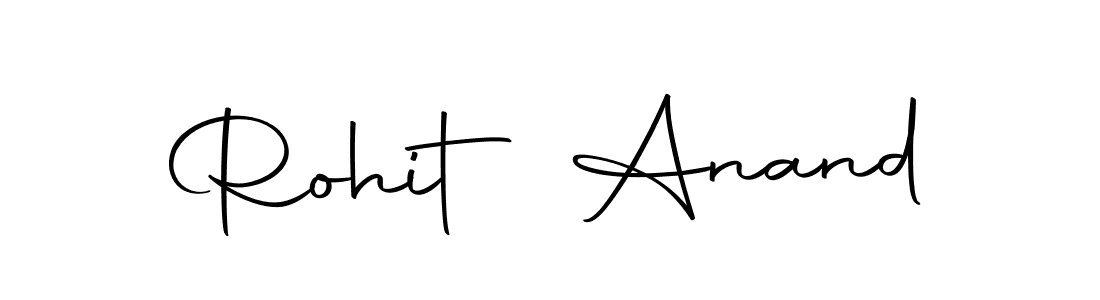 Autography-DOLnW is a professional signature style that is perfect for those who want to add a touch of class to their signature. It is also a great choice for those who want to make their signature more unique. Get Rohit Anand name to fancy signature for free. Rohit Anand signature style 10 images and pictures png