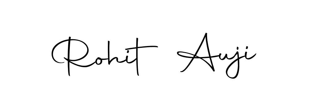 Use a signature maker to create a handwritten signature online. With this signature software, you can design (Autography-DOLnW) your own signature for name Rohit Auji. Rohit Auji signature style 10 images and pictures png