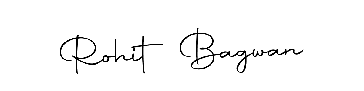 How to make Rohit Bagwan name signature. Use Autography-DOLnW style for creating short signs online. This is the latest handwritten sign. Rohit Bagwan signature style 10 images and pictures png