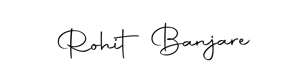 Use a signature maker to create a handwritten signature online. With this signature software, you can design (Autography-DOLnW) your own signature for name Rohit Banjare. Rohit Banjare signature style 10 images and pictures png