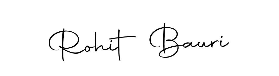 Design your own signature with our free online signature maker. With this signature software, you can create a handwritten (Autography-DOLnW) signature for name Rohit Bauri. Rohit Bauri signature style 10 images and pictures png