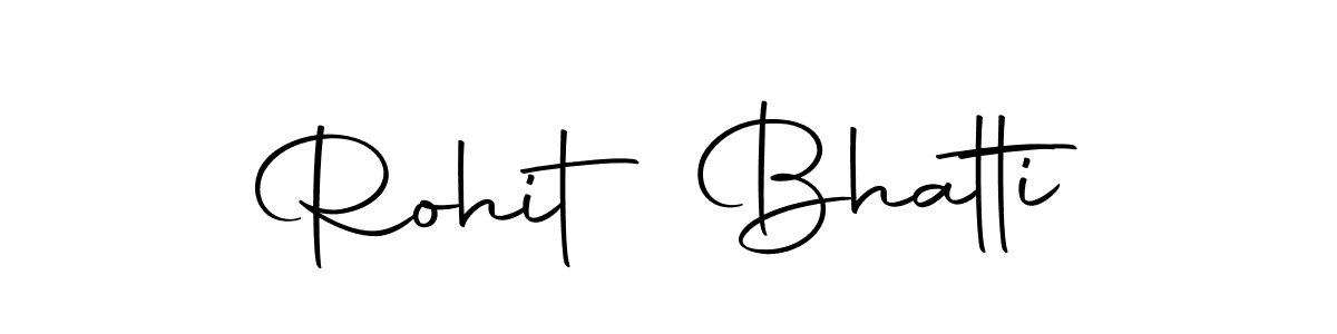 Design your own signature with our free online signature maker. With this signature software, you can create a handwritten (Autography-DOLnW) signature for name Rohit Bhatti. Rohit Bhatti signature style 10 images and pictures png