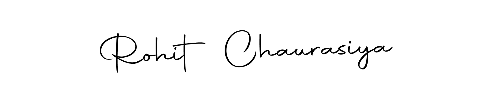 Use a signature maker to create a handwritten signature online. With this signature software, you can design (Autography-DOLnW) your own signature for name Rohit Chaurasiya. Rohit Chaurasiya signature style 10 images and pictures png