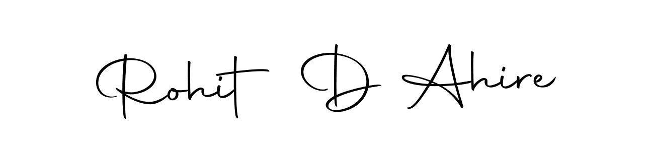 Similarly Autography-DOLnW is the best handwritten signature design. Signature creator online .You can use it as an online autograph creator for name Rohit D Ahire. Rohit D Ahire signature style 10 images and pictures png