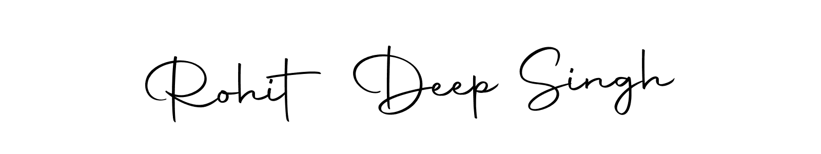 Create a beautiful signature design for name Rohit Deep Singh. With this signature (Autography-DOLnW) fonts, you can make a handwritten signature for free. Rohit Deep Singh signature style 10 images and pictures png