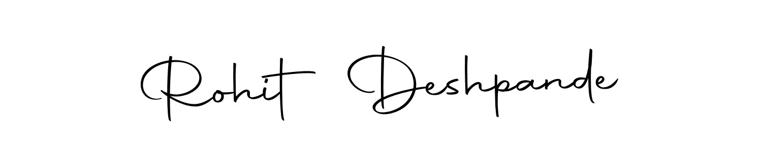 Rohit Deshpande stylish signature style. Best Handwritten Sign (Autography-DOLnW) for my name. Handwritten Signature Collection Ideas for my name Rohit Deshpande. Rohit Deshpande signature style 10 images and pictures png