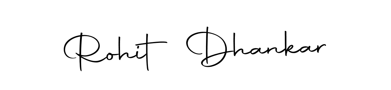 Create a beautiful signature design for name Rohit Dhankar. With this signature (Autography-DOLnW) fonts, you can make a handwritten signature for free. Rohit Dhankar signature style 10 images and pictures png