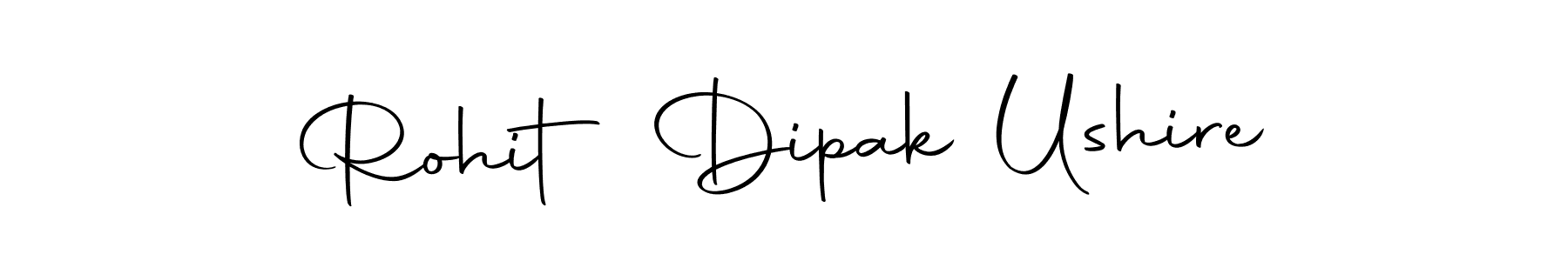 You should practise on your own different ways (Autography-DOLnW) to write your name (Rohit Dipak Ushire) in signature. don't let someone else do it for you. Rohit Dipak Ushire signature style 10 images and pictures png