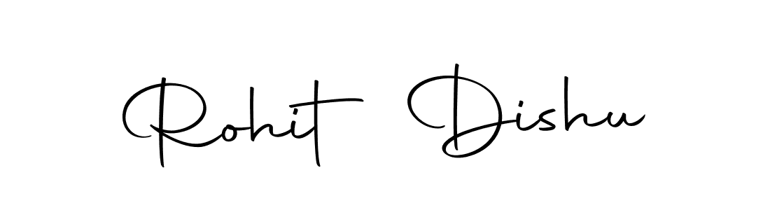 Make a beautiful signature design for name Rohit Dishu. With this signature (Autography-DOLnW) style, you can create a handwritten signature for free. Rohit Dishu signature style 10 images and pictures png