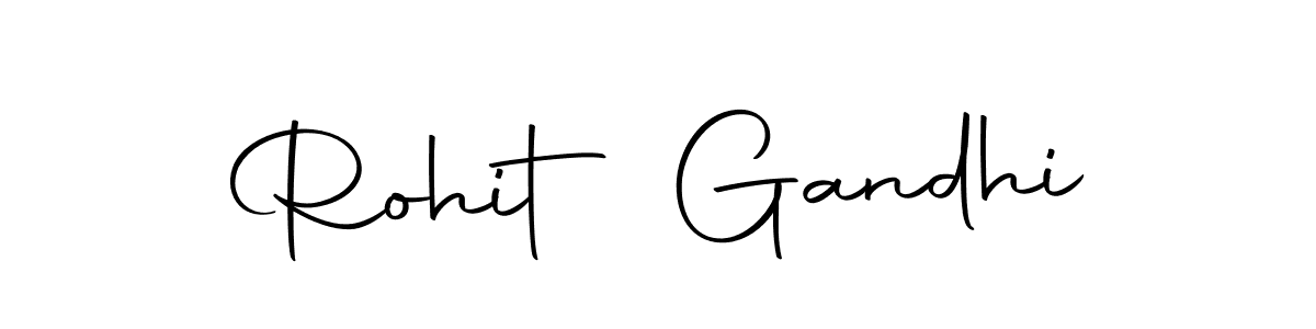 Use a signature maker to create a handwritten signature online. With this signature software, you can design (Autography-DOLnW) your own signature for name Rohit Gandhi. Rohit Gandhi signature style 10 images and pictures png