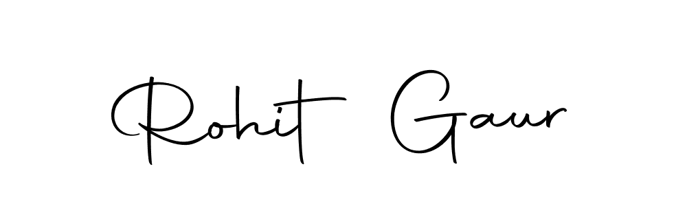Make a beautiful signature design for name Rohit Gaur. With this signature (Autography-DOLnW) style, you can create a handwritten signature for free. Rohit Gaur signature style 10 images and pictures png