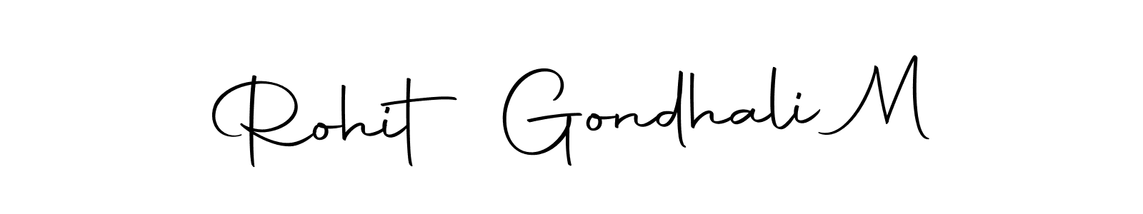 if you are searching for the best signature style for your name Rohit Gondhali M. so please give up your signature search. here we have designed multiple signature styles  using Autography-DOLnW. Rohit Gondhali M signature style 10 images and pictures png