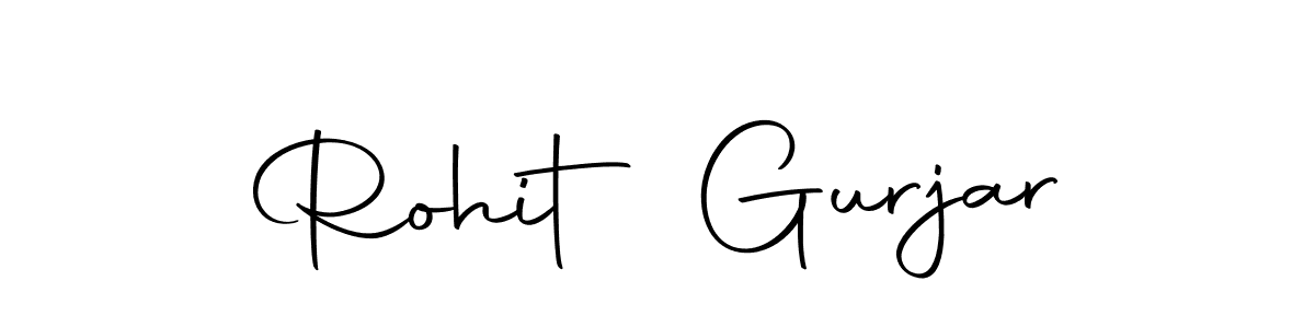 Design your own signature with our free online signature maker. With this signature software, you can create a handwritten (Autography-DOLnW) signature for name Rohit Gurjar. Rohit Gurjar signature style 10 images and pictures png