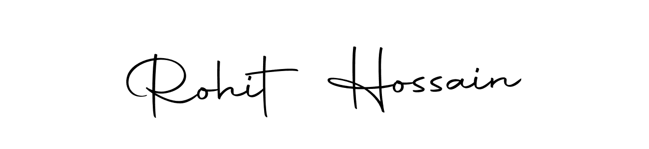 Similarly Autography-DOLnW is the best handwritten signature design. Signature creator online .You can use it as an online autograph creator for name Rohit Hossain. Rohit Hossain signature style 10 images and pictures png
