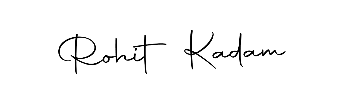 Use a signature maker to create a handwritten signature online. With this signature software, you can design (Autography-DOLnW) your own signature for name Rohit Kadam. Rohit Kadam signature style 10 images and pictures png