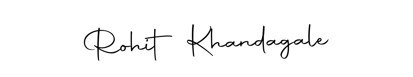 You can use this online signature creator to create a handwritten signature for the name Rohit Khandagale. This is the best online autograph maker. Rohit Khandagale signature style 10 images and pictures png