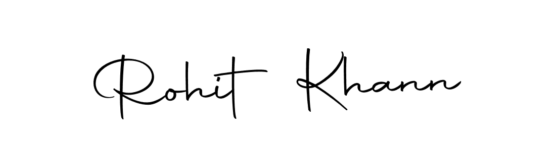 How to make Rohit Khann signature? Autography-DOLnW is a professional autograph style. Create handwritten signature for Rohit Khann name. Rohit Khann signature style 10 images and pictures png