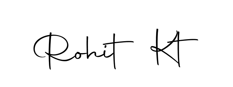 Design your own signature with our free online signature maker. With this signature software, you can create a handwritten (Autography-DOLnW) signature for name Rohit Kt. Rohit Kt signature style 10 images and pictures png