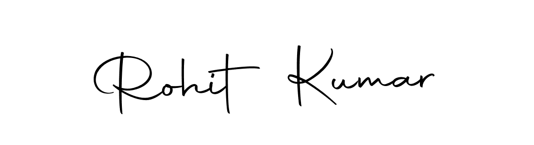 Create a beautiful signature design for name Rohit Kumar. With this signature (Autography-DOLnW) fonts, you can make a handwritten signature for free. Rohit Kumar signature style 10 images and pictures png