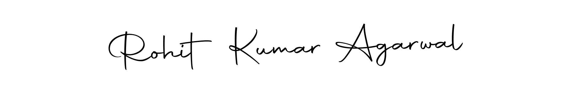 Design your own signature with our free online signature maker. With this signature software, you can create a handwritten (Autography-DOLnW) signature for name Rohit Kumar Agarwal. Rohit Kumar Agarwal signature style 10 images and pictures png