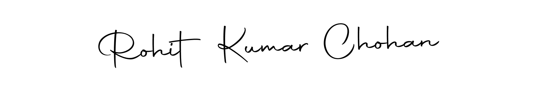 How to make Rohit Kumar Chohan name signature. Use Autography-DOLnW style for creating short signs online. This is the latest handwritten sign. Rohit Kumar Chohan signature style 10 images and pictures png