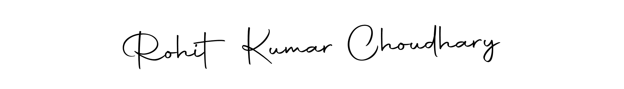 Design your own signature with our free online signature maker. With this signature software, you can create a handwritten (Autography-DOLnW) signature for name Rohit Kumar Choudhary. Rohit Kumar Choudhary signature style 10 images and pictures png