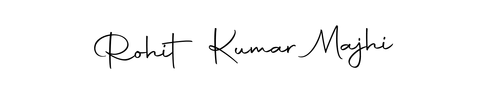 The best way (Autography-DOLnW) to make a short signature is to pick only two or three words in your name. The name Rohit Kumar Majhi include a total of six letters. For converting this name. Rohit Kumar Majhi signature style 10 images and pictures png