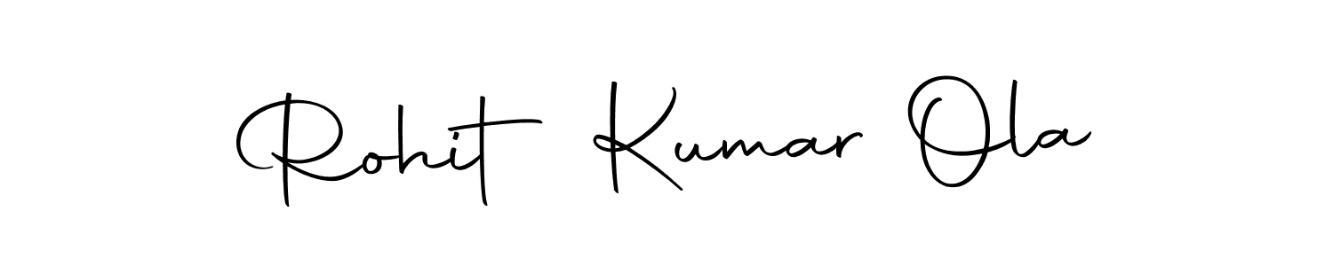 Design your own signature with our free online signature maker. With this signature software, you can create a handwritten (Autography-DOLnW) signature for name Rohit Kumar Ola. Rohit Kumar Ola signature style 10 images and pictures png