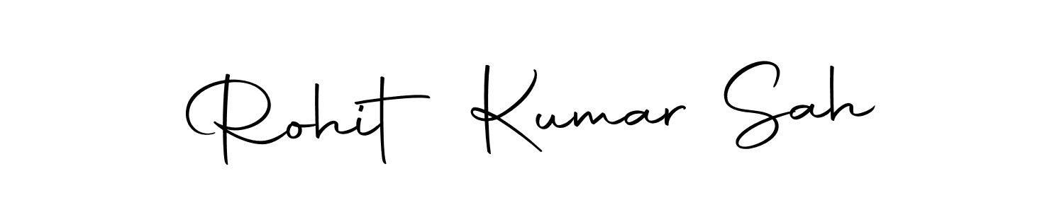 You should practise on your own different ways (Autography-DOLnW) to write your name (Rohit Kumar Sah) in signature. don't let someone else do it for you. Rohit Kumar Sah signature style 10 images and pictures png