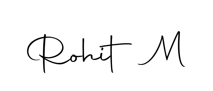 Here are the top 10 professional signature styles for the name Rohit M. These are the best autograph styles you can use for your name. Rohit M signature style 10 images and pictures png