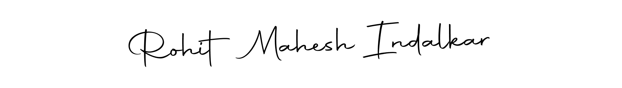 Create a beautiful signature design for name Rohit Mahesh Indalkar. With this signature (Autography-DOLnW) fonts, you can make a handwritten signature for free. Rohit Mahesh Indalkar signature style 10 images and pictures png