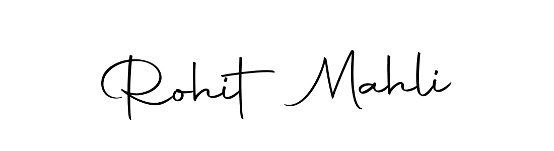 You can use this online signature creator to create a handwritten signature for the name Rohit Mahli. This is the best online autograph maker. Rohit Mahli signature style 10 images and pictures png
