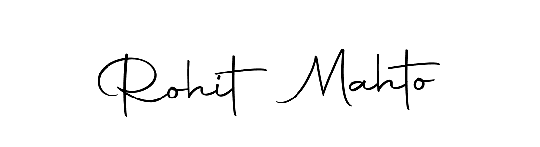 How to make Rohit Mahto signature? Autography-DOLnW is a professional autograph style. Create handwritten signature for Rohit Mahto name. Rohit Mahto signature style 10 images and pictures png