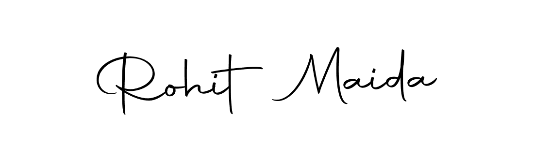 Autography-DOLnW is a professional signature style that is perfect for those who want to add a touch of class to their signature. It is also a great choice for those who want to make their signature more unique. Get Rohit Maida name to fancy signature for free. Rohit Maida signature style 10 images and pictures png