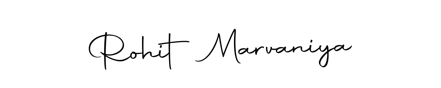 Design your own signature with our free online signature maker. With this signature software, you can create a handwritten (Autography-DOLnW) signature for name Rohit Marvaniya. Rohit Marvaniya signature style 10 images and pictures png