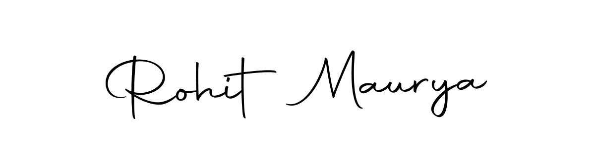 Use a signature maker to create a handwritten signature online. With this signature software, you can design (Autography-DOLnW) your own signature for name Rohit Maurya. Rohit Maurya signature style 10 images and pictures png