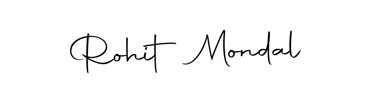 How to make Rohit Mondal signature? Autography-DOLnW is a professional autograph style. Create handwritten signature for Rohit Mondal name. Rohit Mondal signature style 10 images and pictures png