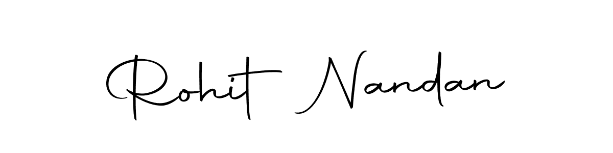 You should practise on your own different ways (Autography-DOLnW) to write your name (Rohit Nandan) in signature. don't let someone else do it for you. Rohit Nandan signature style 10 images and pictures png