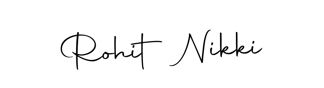 Make a beautiful signature design for name Rohit Nikki. Use this online signature maker to create a handwritten signature for free. Rohit Nikki signature style 10 images and pictures png